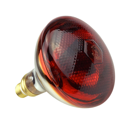 Infrared Lamp Physical Therapy Heating Light Bulb 100W ES Red Lamp E27 Base For Healthcare And Bodycare